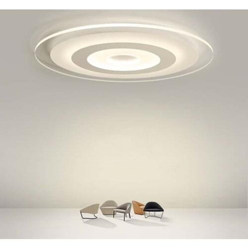 Led ceiling lamp master bedroom nordic restaurant study room lamp modern minimalist round living room lamp