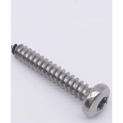 Wkooa ST2.9 Security Torx Screw Self Tapping Screw Pan Head Stainless Steel T10