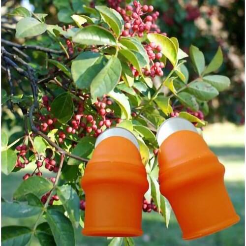 1Set Silicone Thumb Knife Finger Protector Vegetable Harvesting Plant Kit Garden Greenhouse Kitchen Glove Accessories