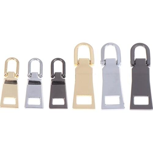 1Pcs Detachable Metal Zipper Pullers for Zipper Sliders Head Zippers Repair Kits Zipper Pull Tab DIY Sewing Accessories 5# 3