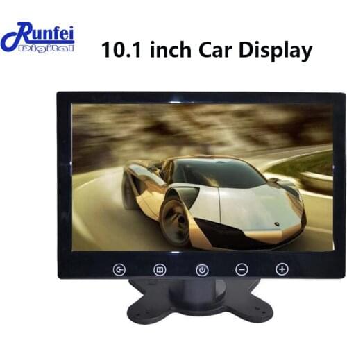 10.1 inch Car Display AV Car Monitor Portable Display support PAL / NTSC Video Input 16:9 Car TV