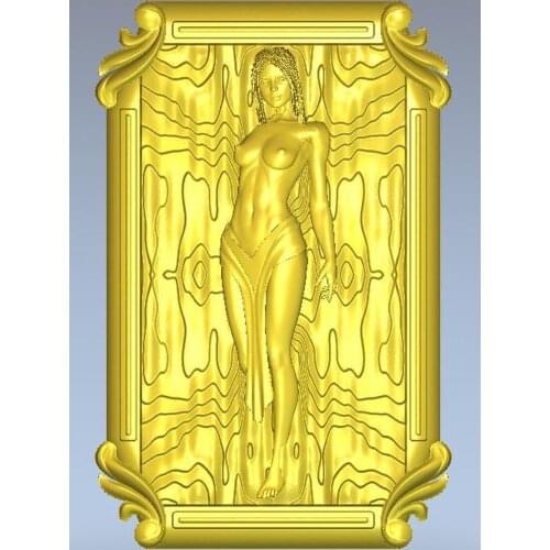 3d model relief for cnc in STL file format Nude_100