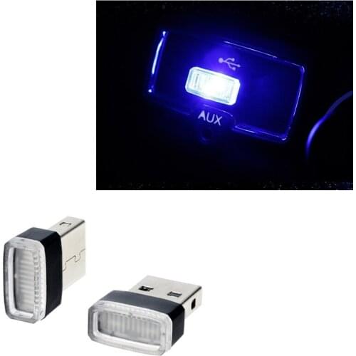 Car-Styling USB LED Atmosphere Lights Decorative Lamp for Kia Rio K2 K3 K4 K5 KX3 KX5 Cerato,Soul,Forte,Sportage R,Sorento