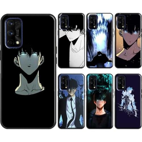 Solo Leveling Sung Jin Woo Case For OnePlus 7T 8T 6T Nord 7 Pro 8 Pro Cover For Realme 7 Pro 6 X7 X50 Q2 C3 Fundas