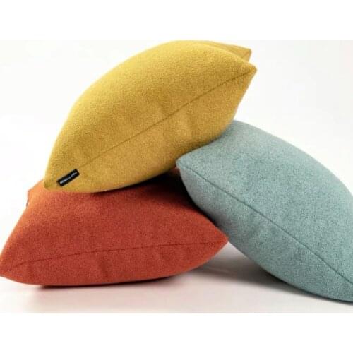 От храпа Alanna Throw Pillow Sofa Bed Head Cushion Pillowcase Nordic Simple Cotton Linen Living Room Rectangular Light Luxury