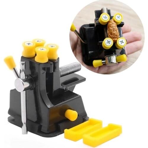 DIY Jewelries Craft Mould Fixed Repair Hand Tool Rubber Mini Work clamp Vice Suction Grip Vise