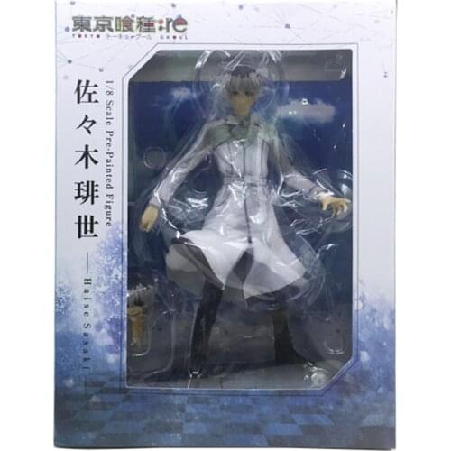 22cm Anime Tokyo Ghoul figures Kaneki Ken Haise Sasaki 1/8 Scale Pre-painted Figure Statue action figures collectible model toy