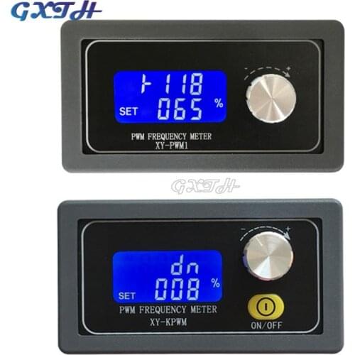 Signal Generator 1 Channel 1Hz-150KHz PWM Signal Generator Pulse Frequency Duty Cycle Adjustable Module LCD Display