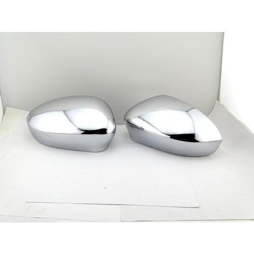 Chrome RHD & LHD Wing Side Mirror Cover cap Primed ABARTH Grande Punto evo for FIAT 500 2007-2019
