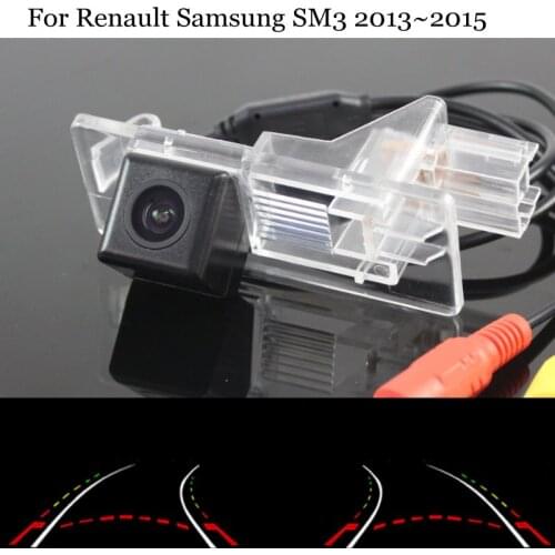 Lyudmila Car Intelligent Parking Tracks Camera FOR Renault Samsung SM3 2013~2015 Car Back up Reverse Camera Rear View Camera