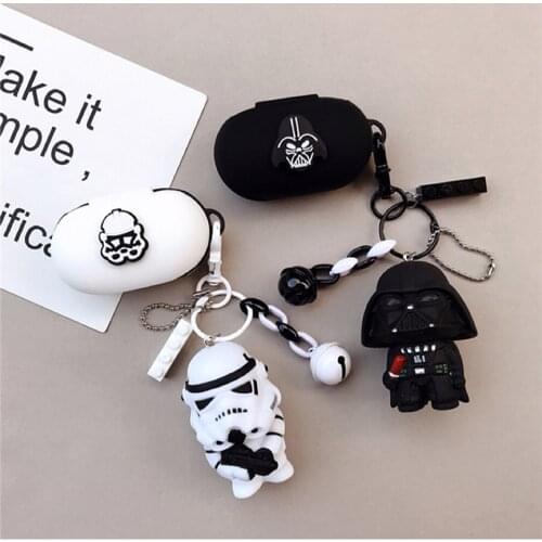Cartoon Silicone Cover for Samsung Galaxy Buds / Buds+ Plus Case TWS Bluetooth Headset Charging Box Cover Earphone Accessories