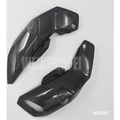 Carbon Fiber Painted Upper Side Air Intake Tube Ram Cover Fit For YAMAHA MT07 FZ07 2018 2019 2020