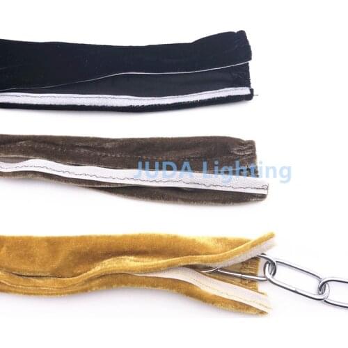 Pendant light Velcro hanging chain cloth cover Crystal lamp led chandelier ceiling lamp accessories Antirust cloth cover jacket