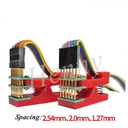 Testing Jig PCB Clamp Fixture Probe Download the Program Programming Burn Fixture 2.54 2.0 1.27mm (Single row)