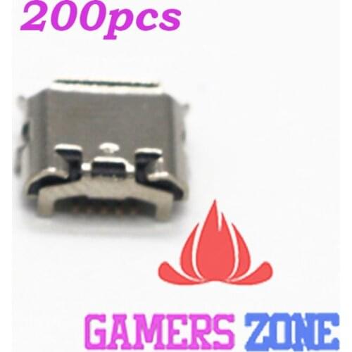 200pcs For Sony Playstation PS4 DualShock 4 Controller USB Charging Port Socket Connector