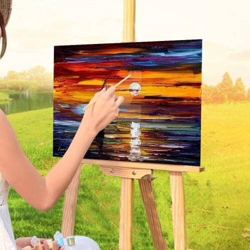 Sail With The Wind Painting By Numbers Package Oil Paints 40*50 Paiting By Numbers Loft Wall Picture For Wholesale