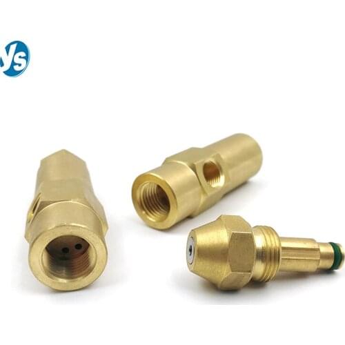 Siphon waste burner oil nozzle air atomizing nozzle misting oil sprayer methanol fuel injection diesel heavy oil nozzle head