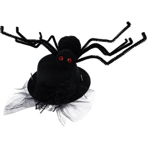 Comfortable Dogs Caps for Halloween Funny Pet Spider Costume Headwear Christmas
