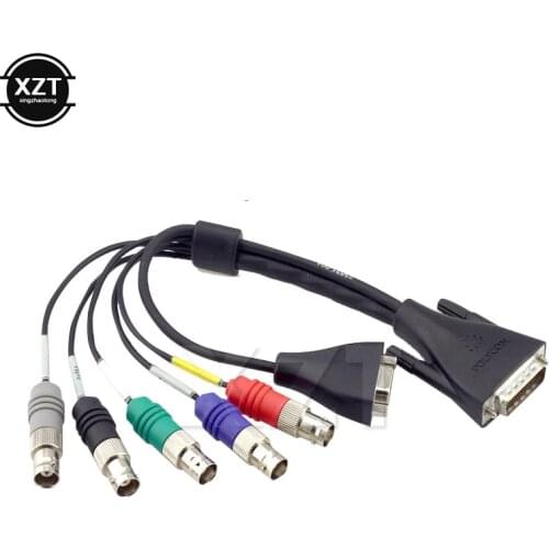 HDCI Video Cable for Polycom HDCI 60 to 5BNC + DB9 HD Camera Lens Control Breakout Adapter for HDX 7000 HDX 8000and HDX 9000