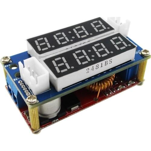 High Quality 5pcs/lot 5A Constant Current/Voltage LED Driver Battery Charging Module Voltmeter Ammeter TK1210