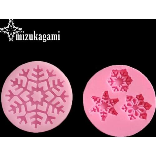 1pcs UV Resin Jewelry Liquid Silicone Mold Snowflakes Flowers Resin Charms Molds For DIY Intersperse Making Jewelry Mold