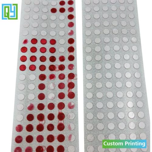 1000pcs 3mm 4mm 5mm Free Shipping Security Seal Label Water Sensitive Stickers Water Indicator Warranty Void Sticker Seals Label