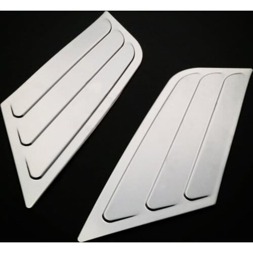2PCS SUS304 Stainless Steel Front Intake Molding Trim Car Styling Cover Accessories for Toyota C-HR CH-R 2017 2018