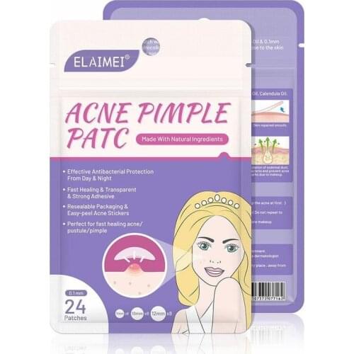 24 Stickers Skin Tag Remover Pimple Master Patch Treatment Invisible Acne Stickers Patch Skin Acne Patch Skin Care Tools