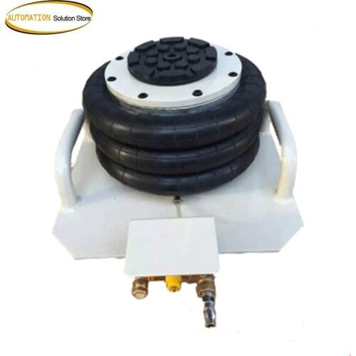 6600lbs Triple Bag Air Jack 3 Ton Lift Jack Pneumatic Air Jack MAX Height 15.75"