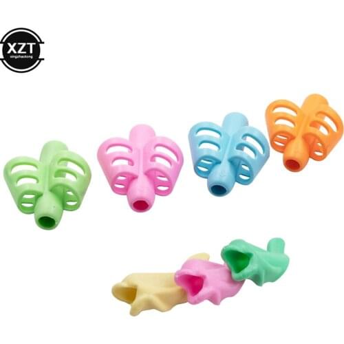 7Pcs/Set Holder Pen Non-toxic Children Pencil Writing Aid Grip Posture Correction Tools Office School Supplies Drop Shipping
