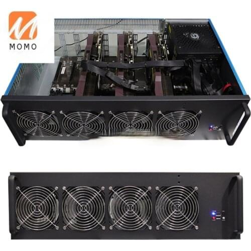 8 Cards/10 Cards Bitcoin Mining Host RTX3090/3080/3070/3060 4U Rack Server Mining Host