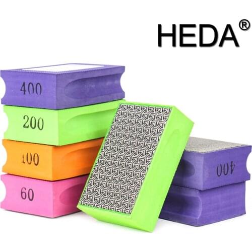 93*58*30mm Diamond Hand Polishing Pad Diamond Abrasive Tools For Grinding Stone Wiper Glass Ceramic Tile
