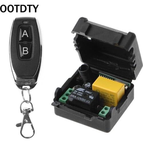 AC 220V 10A 1CH RF 433MHz Wireless Remote Control Switch Receiver + Transmitter Kit