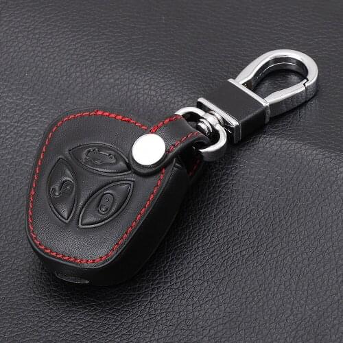 Car leather key case keyboard cover For LADA sport Sedan Priora Kalina Granta Vesta X-Ray X-Ray car keys accessories Key cases