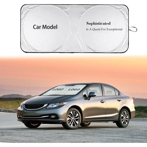 Car Sunshade Cover for Cadillac Escalade ATS XTS CT6 CTS SRX ELR Auto Logo Windshield Sun Shade Visor Protector Parasol Coche