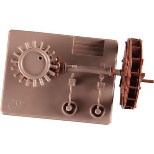 Childrens DIY Scientific Mill Wheel Water Wheel Watermill Experiment Kit