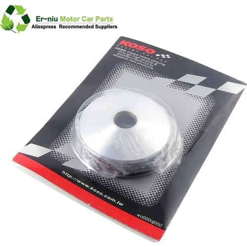 Racing VARIATOR Scooter GY6 Variator Kit with Roller Weights, Drive Pulley for GY6 50cc 139QMB 139QMA and Dio 50cc Scooter Moped