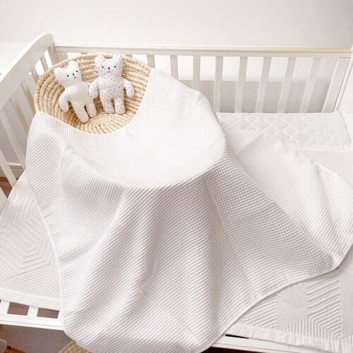 Cotton Baby Blankets Gauze Four Seasons Swaddling Cool Summer Breathable Napping Blankets Soft Infant Air Conditioning Quilts