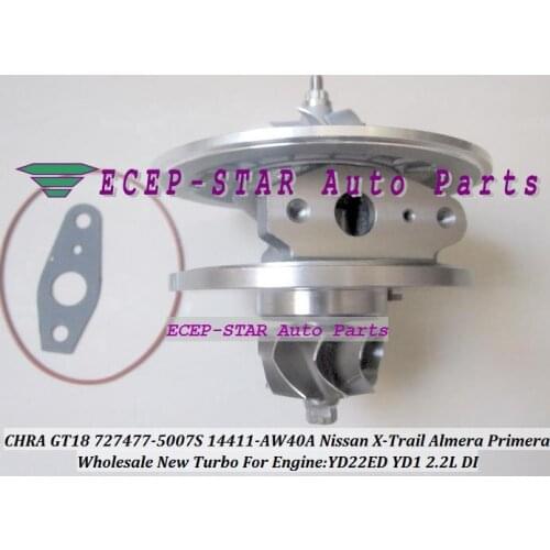 Oil Turbo CHRA Cartridge GT1849V 727477 727477-5006S 727477-5007S Turbocharger For NISSAN X-Trail Almera Primera YD22ED YD1 2.2L