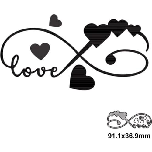 Metal cutting die cut mold handmade DIY to express love for scrapbooking paper photo album craft template mold new in 2021