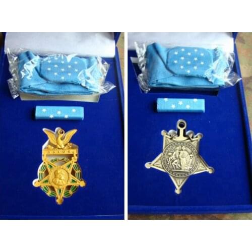 WWII WW2 United States US ARMY NAVY American award MEDAL HONOR AWARDS RECOGNITION RIBBONS badge with box