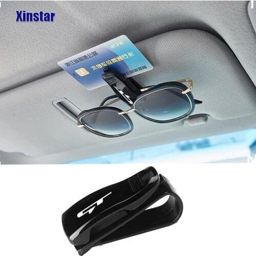 Plastic GT Car Glasses Bracket Visor sticker For kia rio ceed venga sportageR serento soul stonic forte venga morning picanto