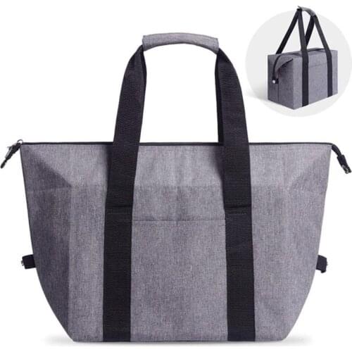 Portable Lunch Bag New Thermal Insulated Lunch Bag For Women Girls Portable Carry Tote Cooler Lunch Box Insulated Bag
