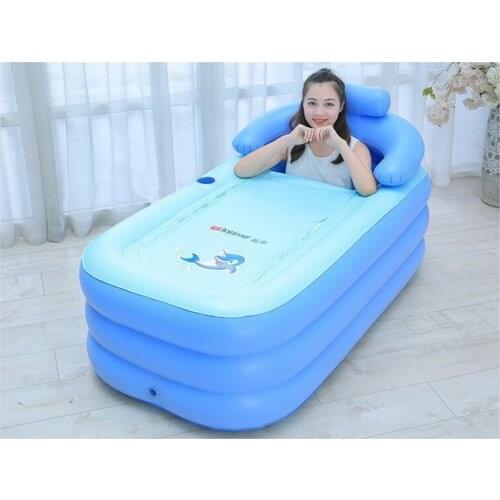 Bathtub Adults Portable Plastic Bathtub Inflatable Bath Tub For Adult Inflatable Hot Tub PVC Inflatable Bathtub Folding Spa Tub