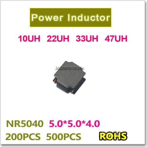 200PCS 500PCS SMD NR5040 10UH 22UH 33UH 47UH High quality New original 5040 NR5040T