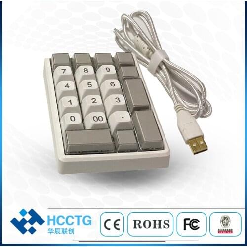 21 Key Smart Numeric Mini Programmable USB Pin Pad KB21U