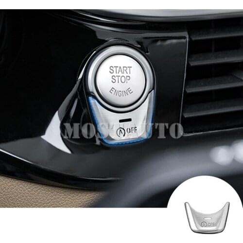 For BMW X3 G01 X4 G02 Aluminum Console Engine Start Stop Button Cover 2018-2020 1pcs Car Accessories Interior Car Decor Car Trim