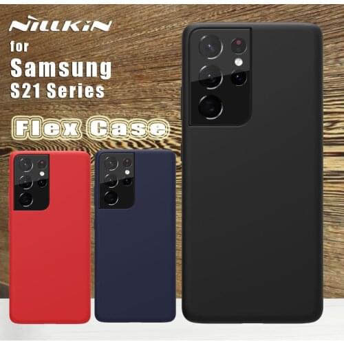 Nillkin for Samasung Galaxy S21 Ultra 5G case Flex Pure Luxury back cover for Samsung S21 Plus Ultra case capa