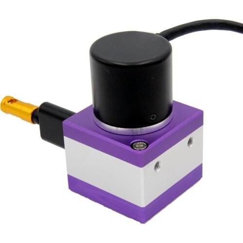 0-1000mm multiturn absolute encoder RS485 Modbus RTU draw wire displacement position sensor