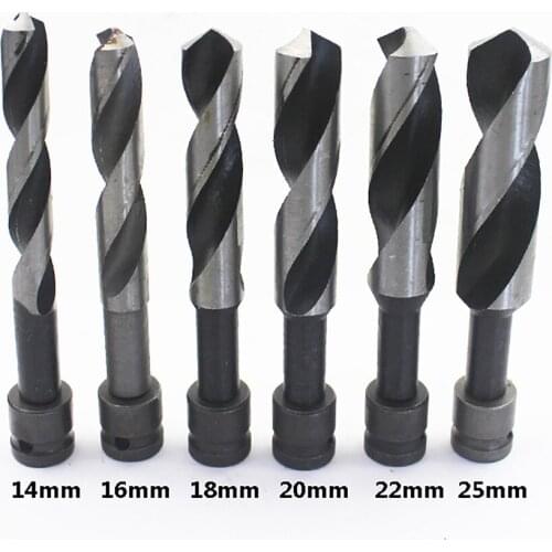 For Electric Wrench Wood Twist Drill Bit Adapter Woodworking Hole Cutting Tools